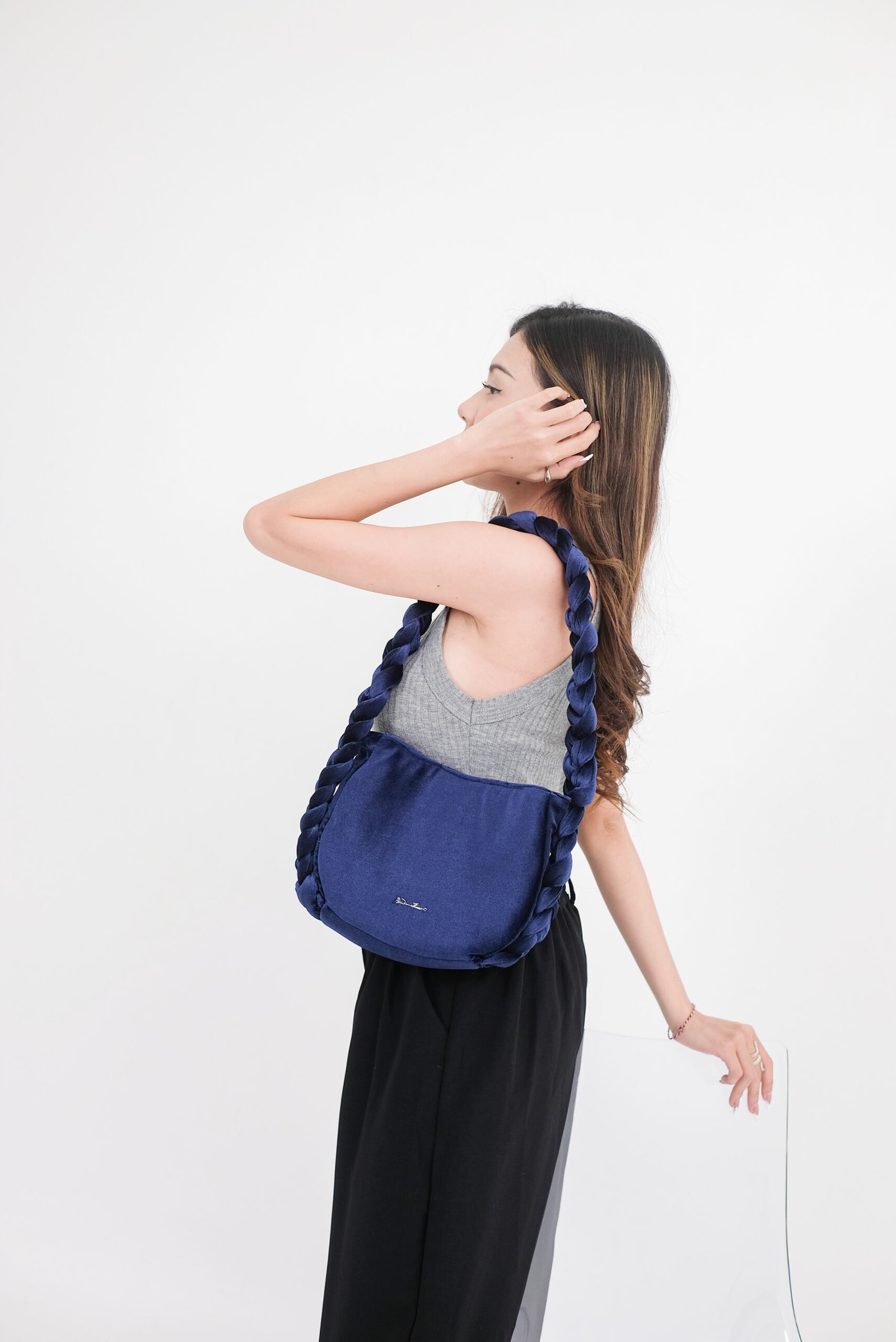 kyra braided velvet suede bag5870 kyra braided velvet suede bag5870